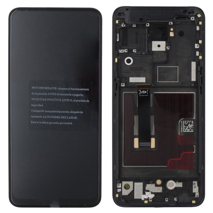 Pantalla Oppo Reno 2 CPH1907 INCELL Con marco NEGRO (LCD/display + digitalizador/táctil)