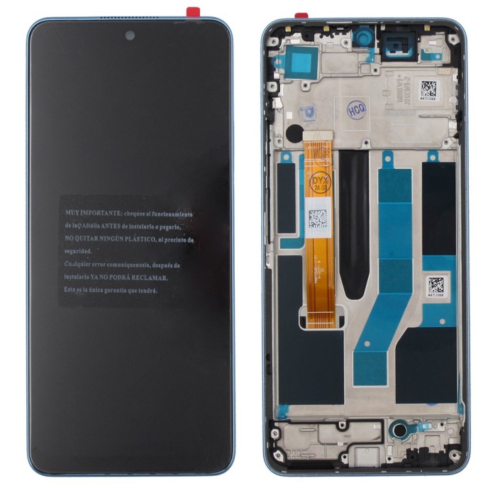 Pantalla Realme 10 Pro 5G RMX3663 PREMIUM Con Marco AZUL (LCD/display + digitalizador/táctil)