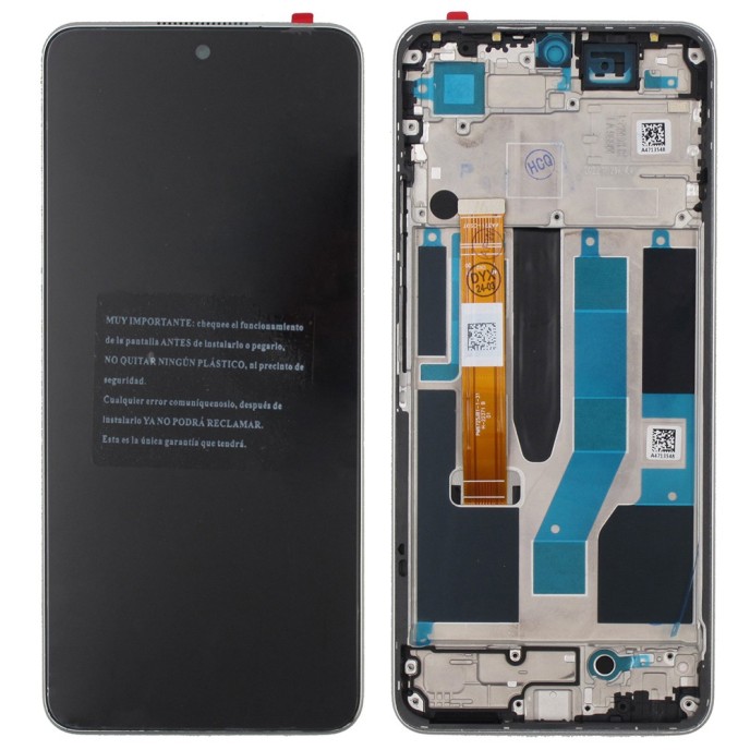 Pantalla Realme 10 Pro 5G RMX3663 Con Marco PLATA PREMIUM (LCD/display + digitalizador/táctil)