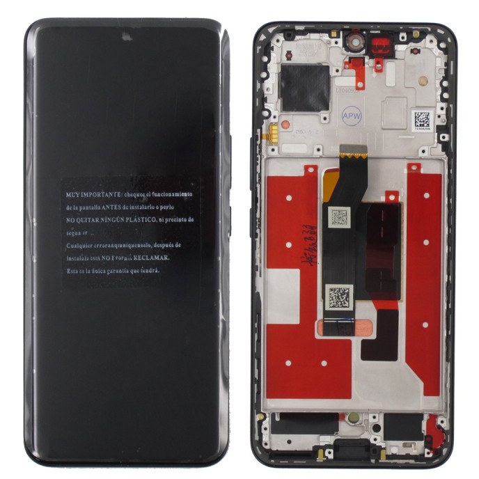 Pantalla Huawei Honor 90 REA-AN00, REA-NX9 PREMIUM Con Marco NEGRO (LCD/display + digitalizador/táctil)