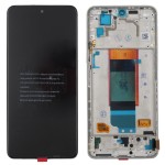 Pantalla Xiaomi POCO F4 22021211RG INCELL con Marco PLATA (LCD/display + digitalizador/táctil)