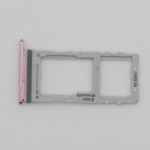 Bandeja SIM para Samsung S20 G980 / S20 Plus G985 G986 / S20 Ultra G988 DUAL ROJA Soporte adaptador SIM PREMIUM