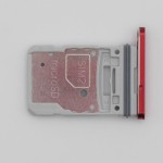 Bandeja SIM para Samsung S20 FE G780 DUAL ROJA Soporte adaptador SIM PREMIUM