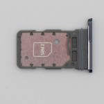 Bandeja SIM para Samsung S21 5G G991 / S21 Plus 5G  G966 / S21 Ultra 5G G998 DUAL NEGRA Soporte adaptador SIM PREMIUM