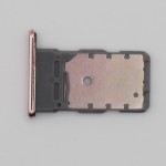 Bandeja SIM para Samsung S21 5G G991 / S21 Plus 5G  G966 / S21 Ultra 5G G998 DUAL ROSA Soporte adaptador SIM PREMIUM