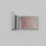 Bandeja SIM para Samsung S22 5G S901 / S22 Plus 5G S906 DUAL BLANCA Soporte adaptador SIM PREMIUM