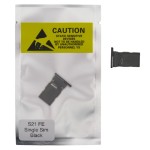 Bandeja SIM para Samsung S21 FE 5G G990 SINGLE NEGRA Soporte adaptador SIM PREMIUM