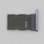 Bandeja SIM para Samsung S21 FE 5G G990 SINGLE LILA Soporte adaptador SIM PREMIUM