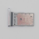 Bandeja SIM para Samsung S22 Ultra S908 DUAL BLANCA Soporte adaptador SIM PREMIUM