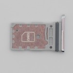 Bandeja SIM para Samsung S22 Ultra S908 DUAL BLANCA Soporte adaptador SIM PREMIUM