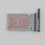 Bandeja SIM para Samsung S22 Ultra S908 DUAL VERDE Soporte adaptador SIM PREMIUM
