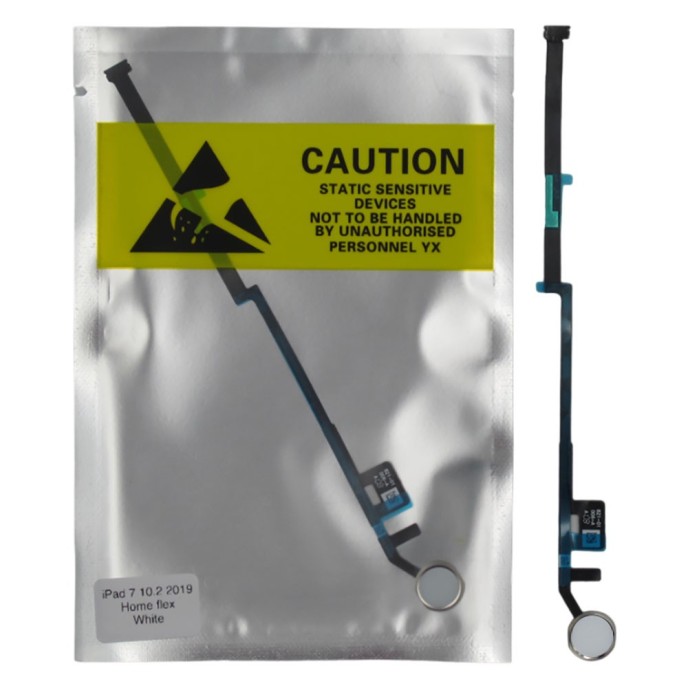 Flex Botón Home iPad 7 10.2 2019 BLANCO A2197 A2198 A2200