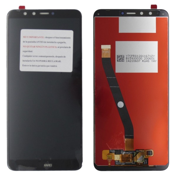 Pantalla Huawei Y9 2018 / Enjoy 8 plus NEGRA (LCD/display + digitalizador/táctil) liquidacion