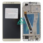 Pantalla Huawei Y9 2018 DORADA CON MARCO liquidacion