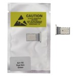 Bandeja SIM para Samsung S21 FE 5G G990 DUAL VERDE Soporte adaptador SIM PREMIUM