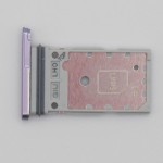 Bandeja SIM para Samsung S21 FE 5G G990 DUAL PURPURA Soporte adaptador SIM PREMIUM