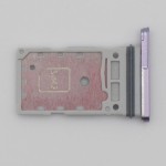 Bandeja SIM para Samsung S21 FE 5G G990 DUAL PURPURA Soporte adaptador SIM PREMIUM