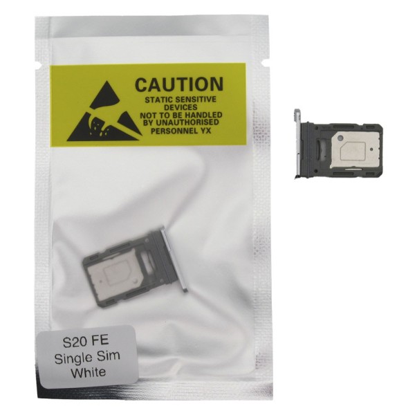 Bandeja SIM para Samsung S20 FE G780 SINGLE BLANCA