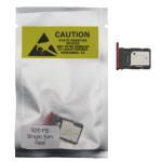 Bandeja SIM para Samsung S20 FE G780 SINGLE ROJA