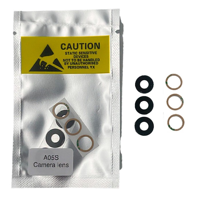 Lente de cámara para Samsung A05S SM-A057 Solo Cristal (sin embellecedor) calidad PREMIUM