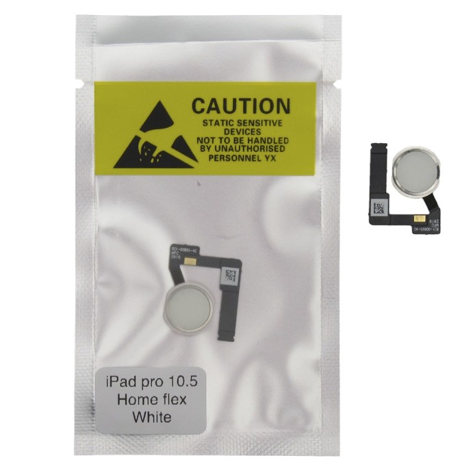 Flex Botón Home iPad Pro 10.5 (2017), iPad Air 3 (2019) BLANCO (A1709, A1852, A1701, A2153, A2123, A2154, A215)