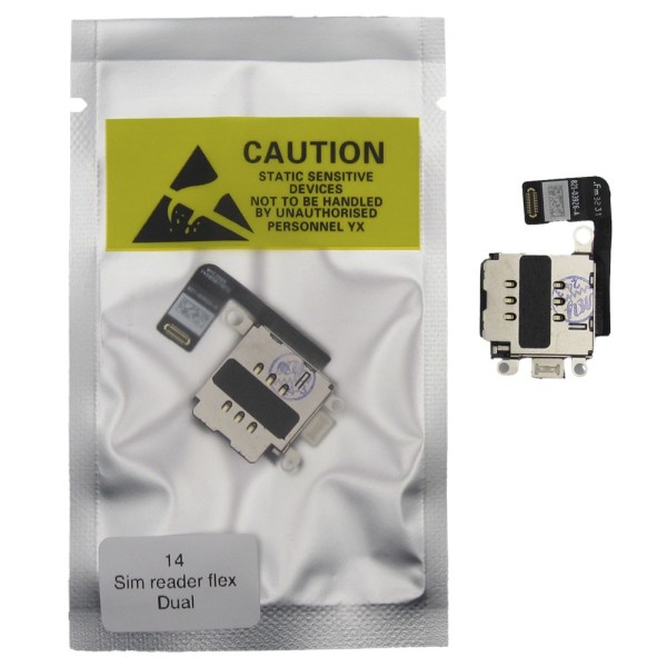 Lector de Tarjeta DUAL SIM para iPhone 14