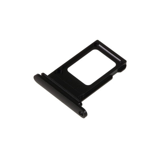 Bandeja SIM para iPhone XR DUAL NEGRA Soporte adaptador SIM PREMIUM