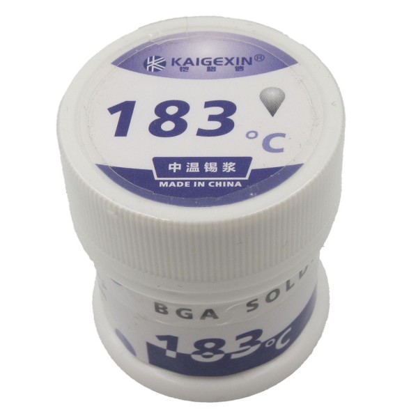 Estaño en pasta para soldar KAIGEXIN 183 ºC 50g