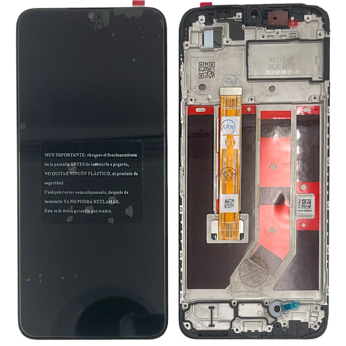 Pantalla Oppo A38 4G CPH2579 con MARCO (LCD/display + digitalizador/táctil)