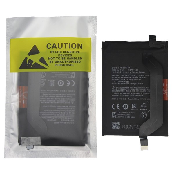 Batería Xiaomi Redmi Note 10 Pro 5G M2101K6R BM57 5000 mAh