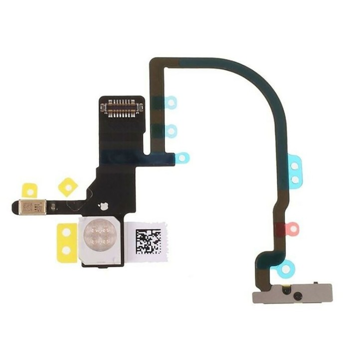 Flex encendido iPhone XS iPhone XS Max con flash y micrófono 100% original (despiece)