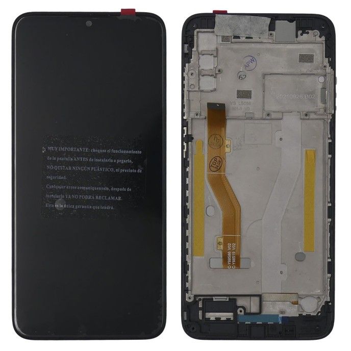 Pantalla TCL 205 4187D CON MARCO PREMIUM (LCD/display + digitalizador/táctil)