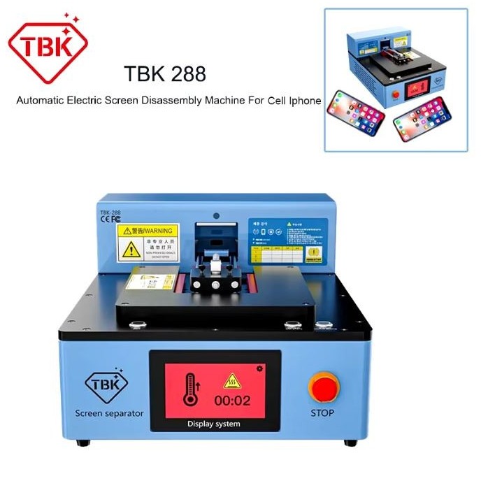 Maquina para separación de pantallas TBK 288