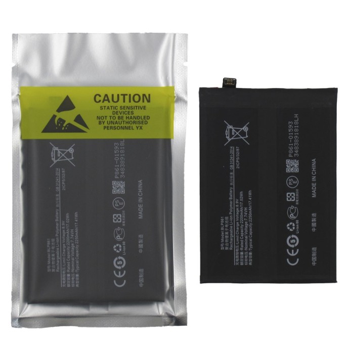 Batería OnePlus Nord 2 5G, OnePlus Nord 2T BLP861 4400 mAh