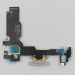 Flex conector de carga iPhone 15 BLANCO 100% original (Despiece)