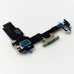 Flex conector de carga iPhone 15 VERDE 100% original (Despiece)