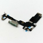 Flex conector de carga iPhone 15 VERDE 100% original (Despiece)