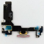 Flex conector de carga iPhone 15 ROSA 100% original (Despiece)