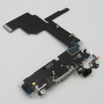 Flex conector de carga iPhone 15 PRO BLANCO 100% original (Despiece)