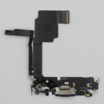 Flex conector de carga iPhone 15 PRO AZUL 100% original (Despiece)