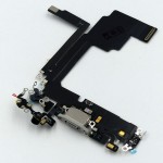 Flex conector de carga iPhone 15 PRO DORADO 100% original (Despiece)