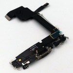 Flex Conector de carga iPhone 15 PRO MAX DORADO 100% original (Despiece)