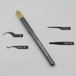 Set de cuchillas KGX-D11A (4 en 1) bisturí eliminación resina extracción CPU, IC tool