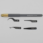 Set de cuchillas KGX-D11A (4 en 1) bisturí eliminación resina extracción CPU, IC tool