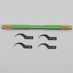 Set de cuchillas (4 en 1) bisturí eliminación resina extracción CPU, IC KGX-D11B tool