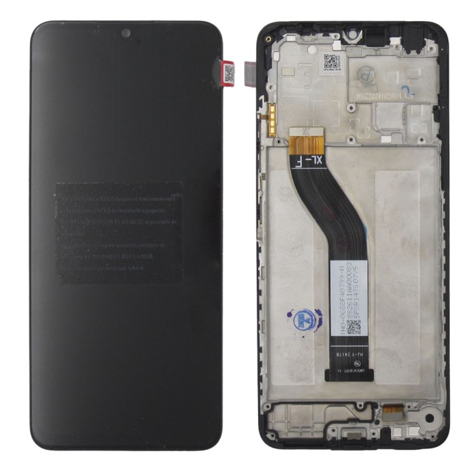 Pantalla Xiaomi Redmi 14C 4G, Redmi 14C 5G, Poco C75 CON MARCO (LCD/display + dig./táctil)