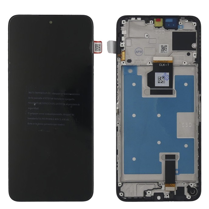 Pantalla Huawei Honor 90 Smart, CLK-NX1 PREMIUM CON MARCO Negro (LCD/display + digitalizador/táctil)