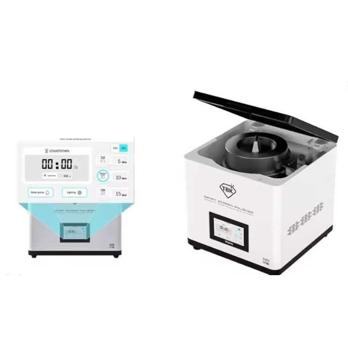 Máquina pulidora TBK 938S para reparación moviles