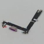 Flex Conector de carga iPhone 16 PLUS ROSA 100% original (Despiece)