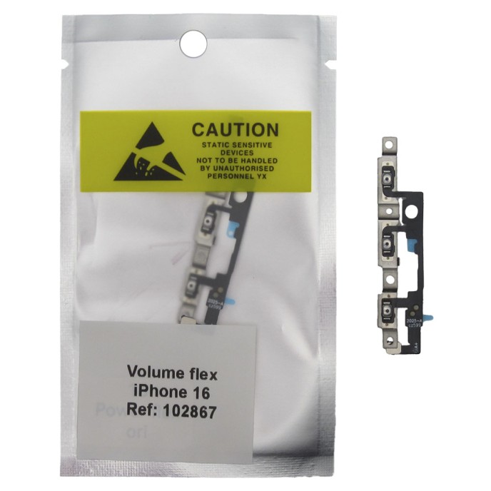 Flex volumen iPhone 16